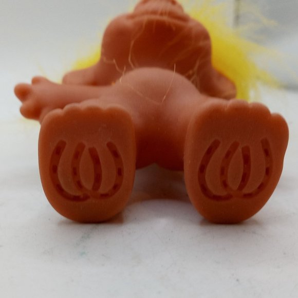Vintage Troll Doll Uneeda Yellow Hair Collectible AS IS Toy Figurine Figure - Picture 10 of 15